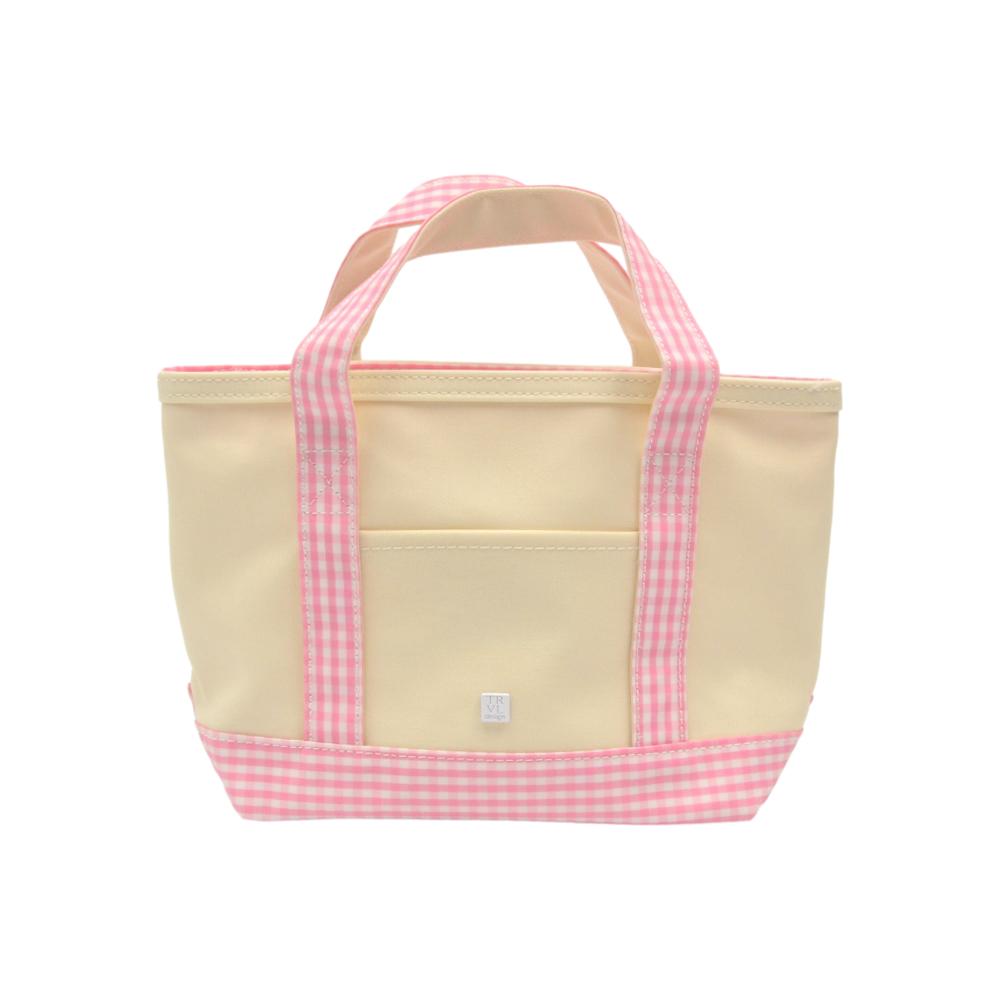 TRVL | Mini Tote - Gingham Pink