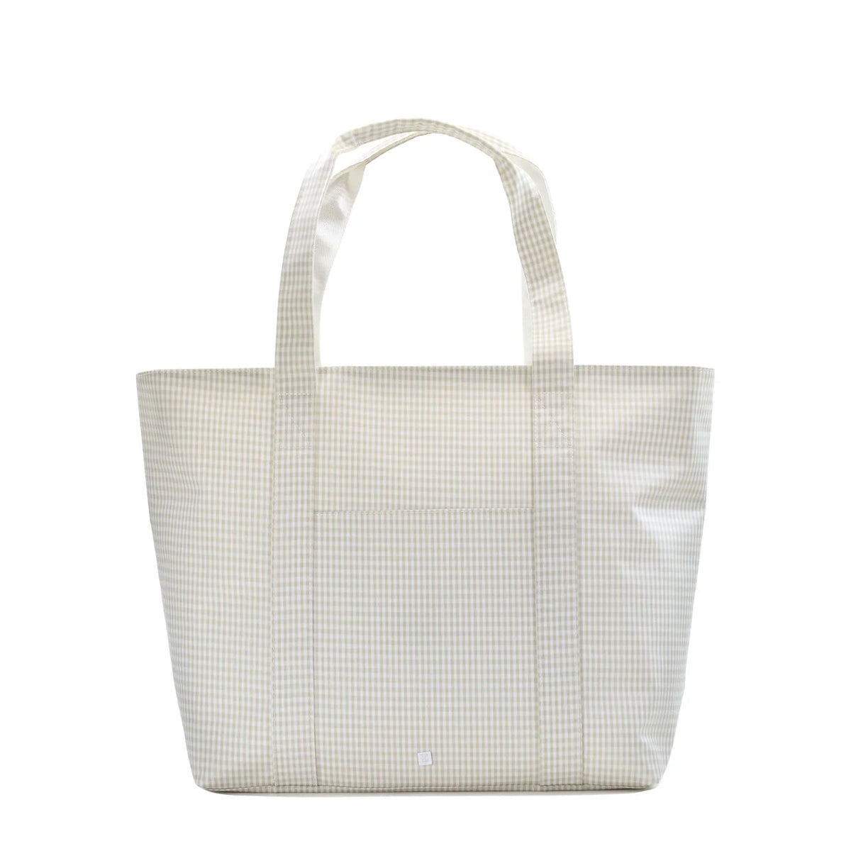 TRVL | Jumbo Tote - Pearl Grey Gingham