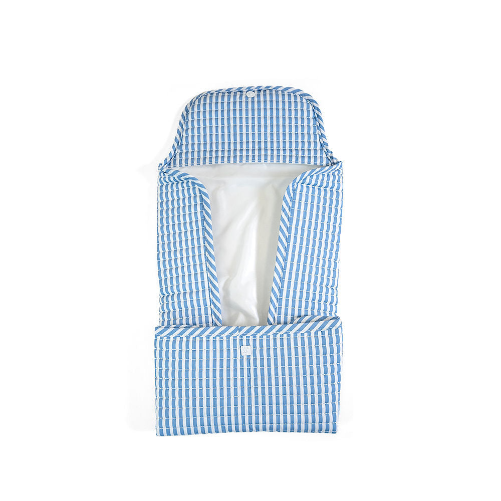 TRVL | Quilted Changing Mat - Pimlico Stripe Chambray