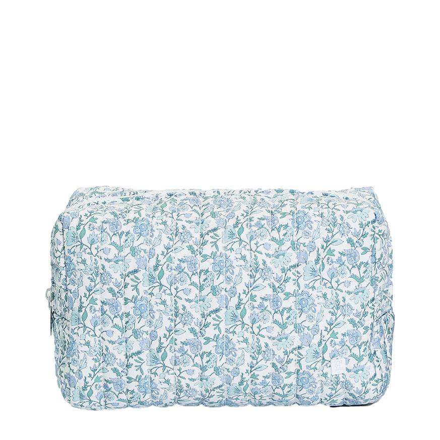 TRVL | Quilted Everyday Cosmetic Bag - Hamptons Floral