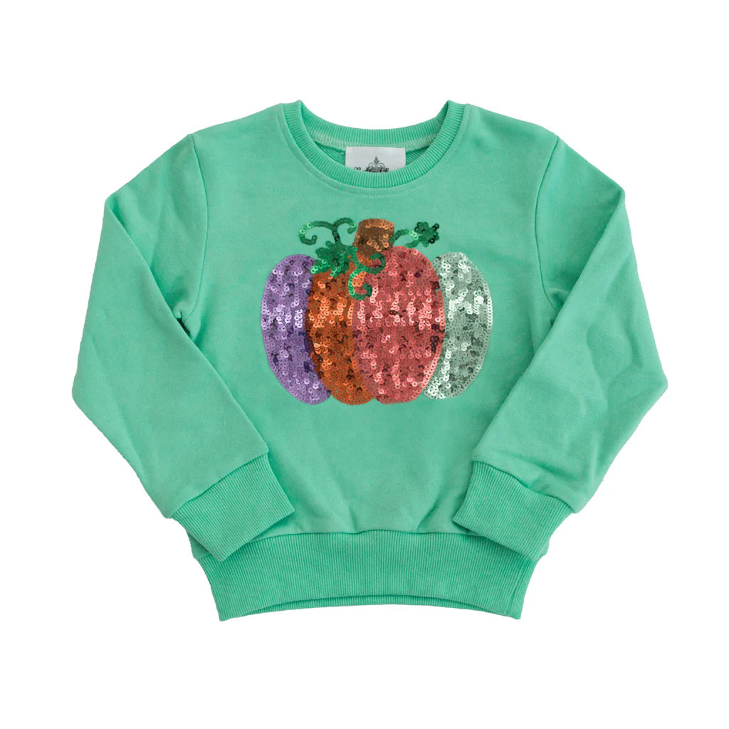 Belle Cher | Green Pumpkin Sweatshirt