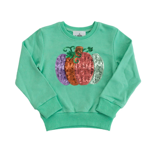 Belle Cher | Green Pumpkin Sweatshirt