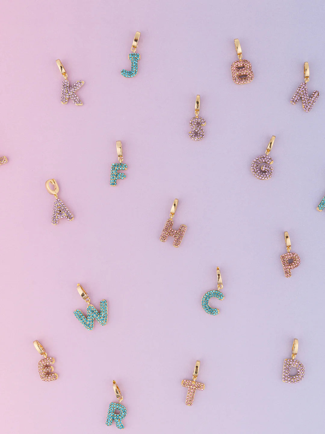 Charm Bar | Faye Luxe Initial Charm