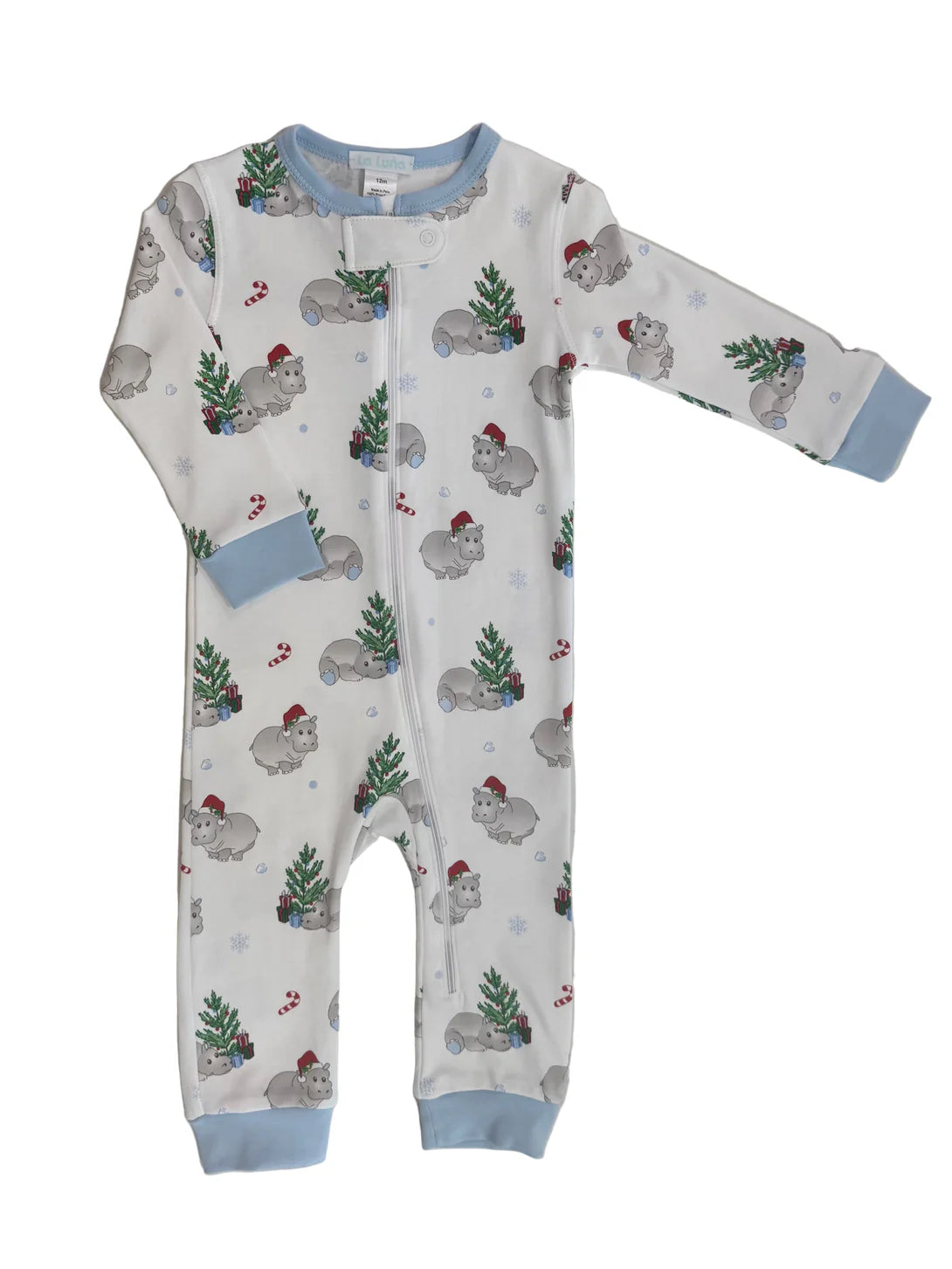 Lulu Bebe | Hippo Boy Romper