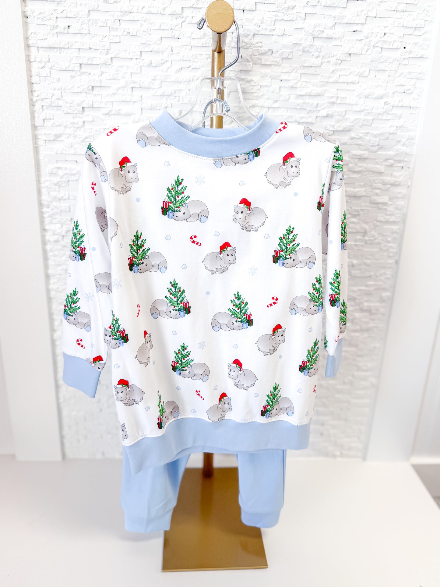 Lulu Bebe | Hippo Boy Set