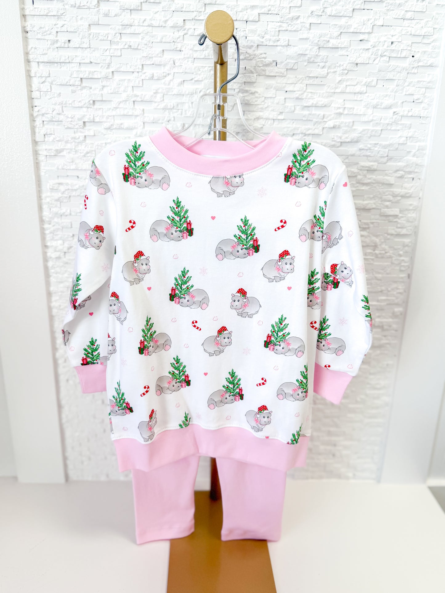 Lulu Bebe | Hippo Girl Set