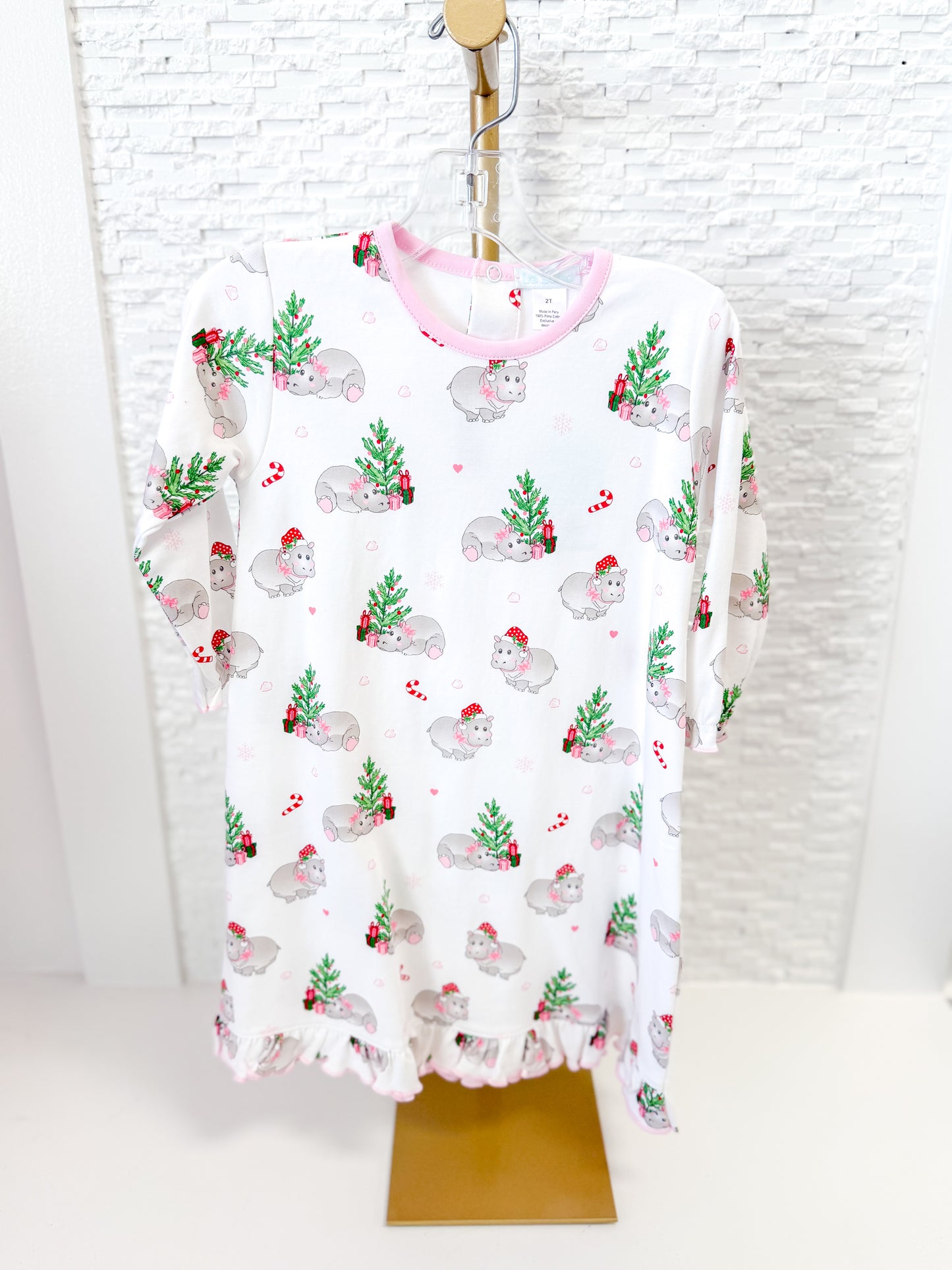 Lulu Bebe | Girl Hippo Gown