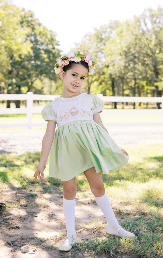 Proper Peony - Mint Easter Dress