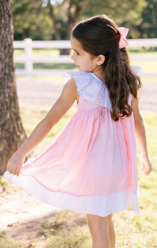 Proper Peony - Vivian Collar Dress