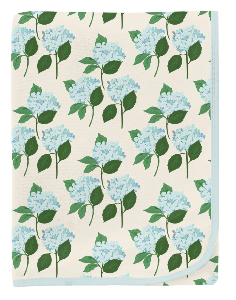 Kickee Pants - Hydrangea Bouquet Swaddling Blanket