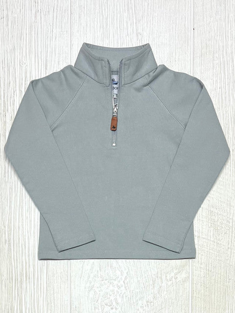 Southbound - Quarter Zip Performance Pullover Gray