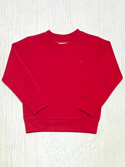 Southbound - Crewneck Performance Sweatshirt Red