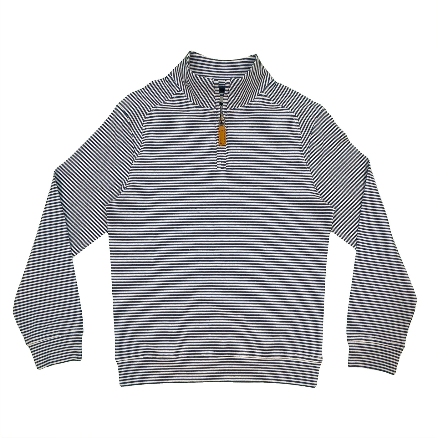 Saltwater Boys - Collins Quarter Zip Navy Stripe