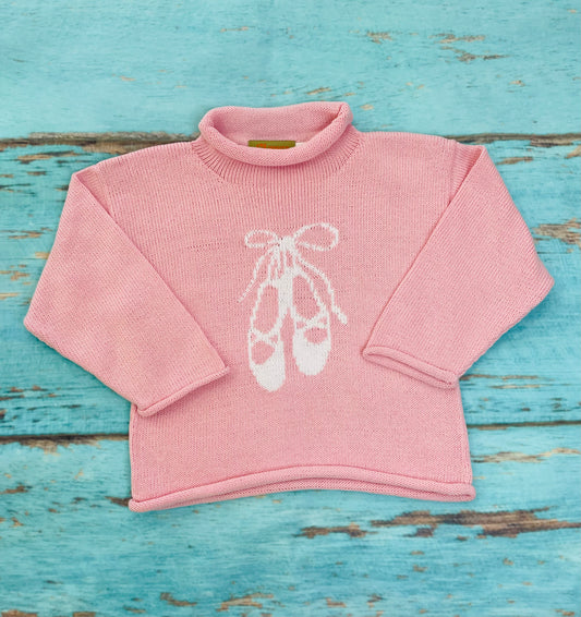 Claver - Ballet Slipper Pink Sweater