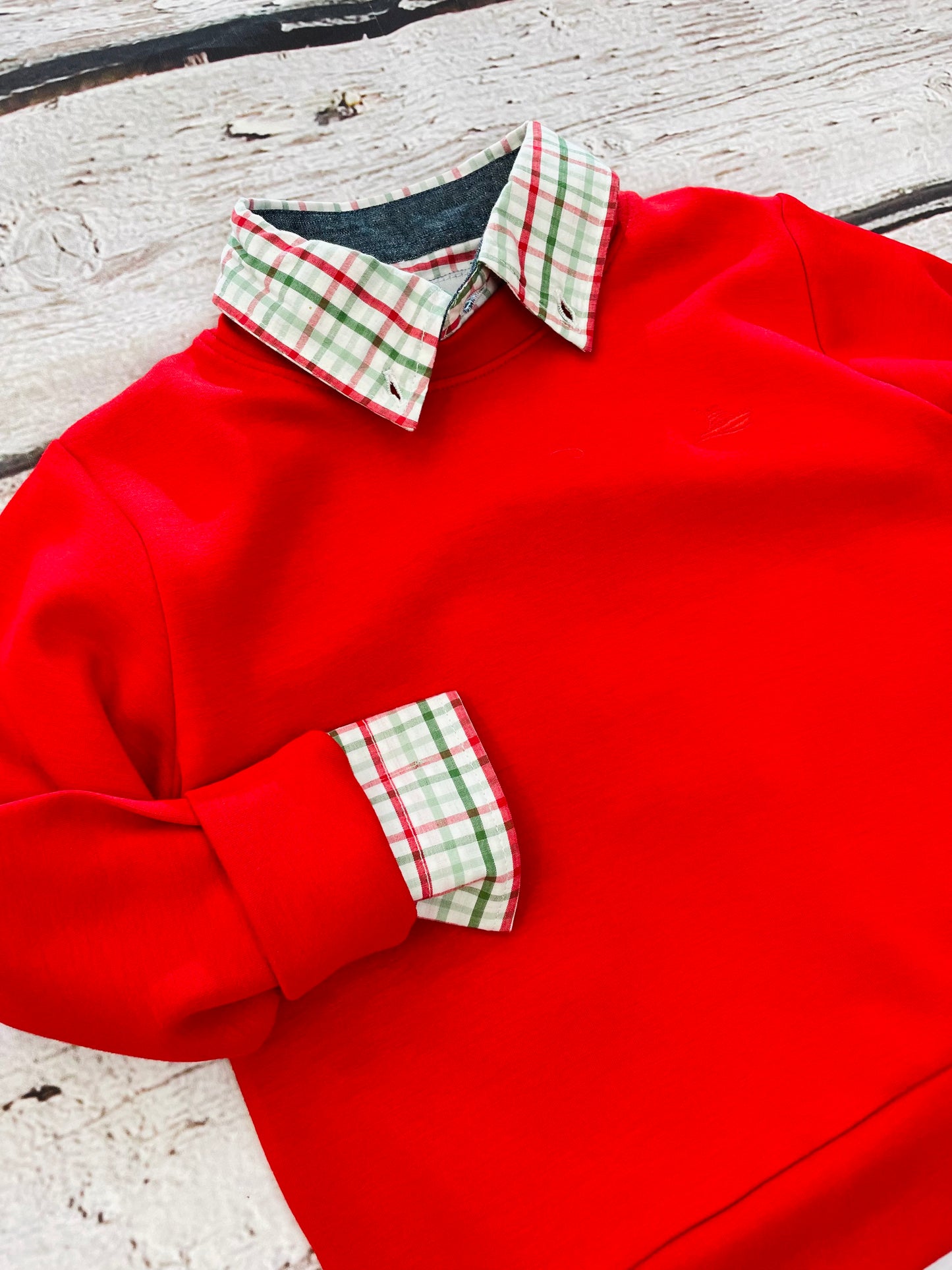 Southbound - Dress Shirt Red/Green