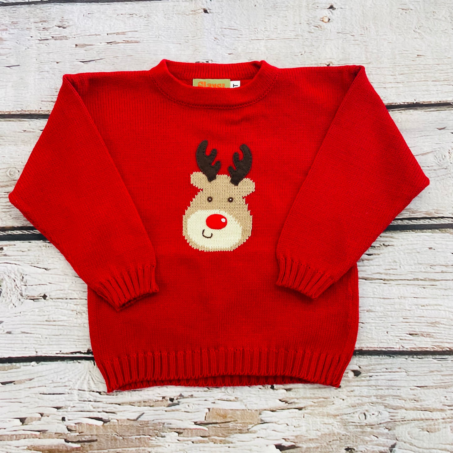 Claver - Rudolph Red Sweater