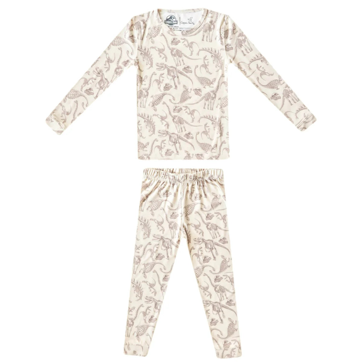 Copper Pearl - Jurassic Park Fossils 2pc LS Pajama Set