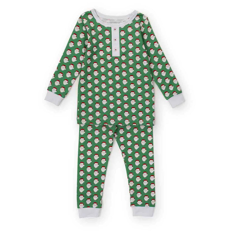 Lila & Hayes - Jack Pajama Set Hey Santa