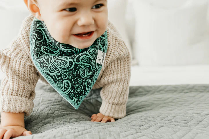 Copper Pearl - Jo Baby Bandana Bib Set