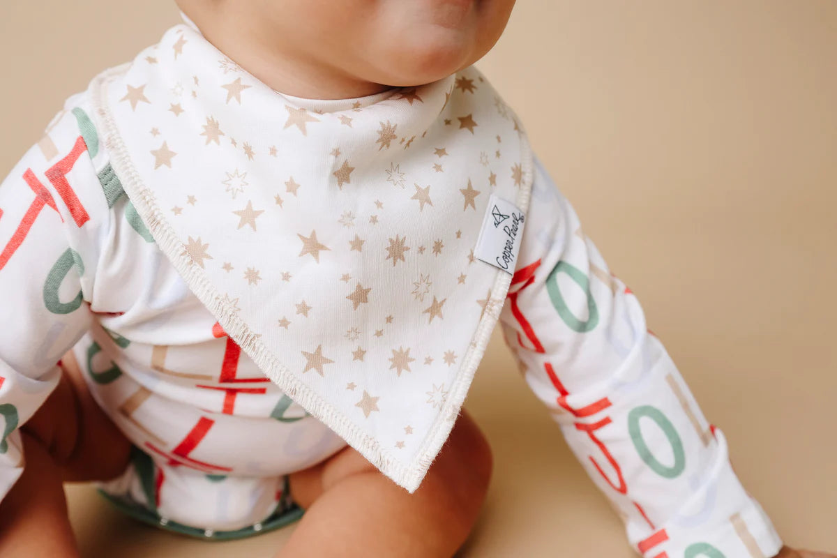 Copper Pearl - Jolly Bandana Bib Set