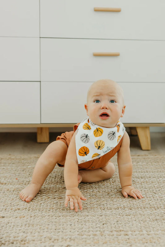 Copper Pearl - Karver Bandana Bib Set