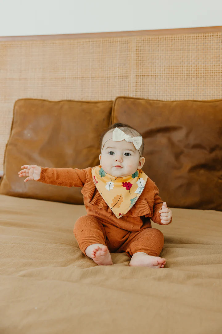 Copper Pearl - Karver Bandana Bib Set