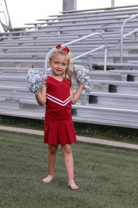 Trotter Street - Cheer Uniform Crimson