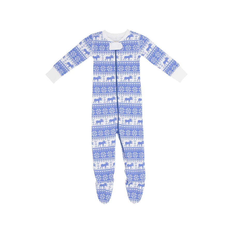 TBBC - Knox's Night Night Frosty Fairisle Blue