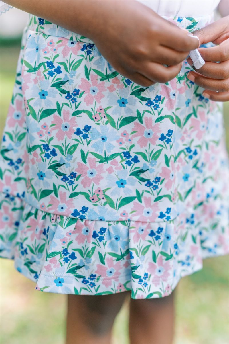 Proper Peony - Flanders Poppy Skirt Set