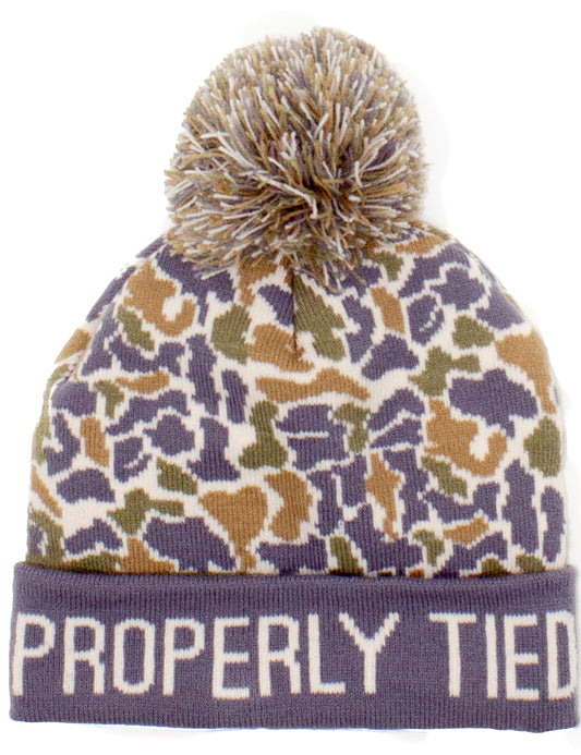 Properly Tied - Breck Beanie Field Camo