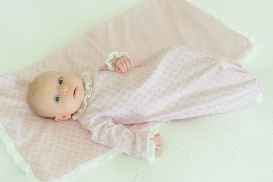 Lila & Hayes - Georgia Daygown Scalloped in Pink