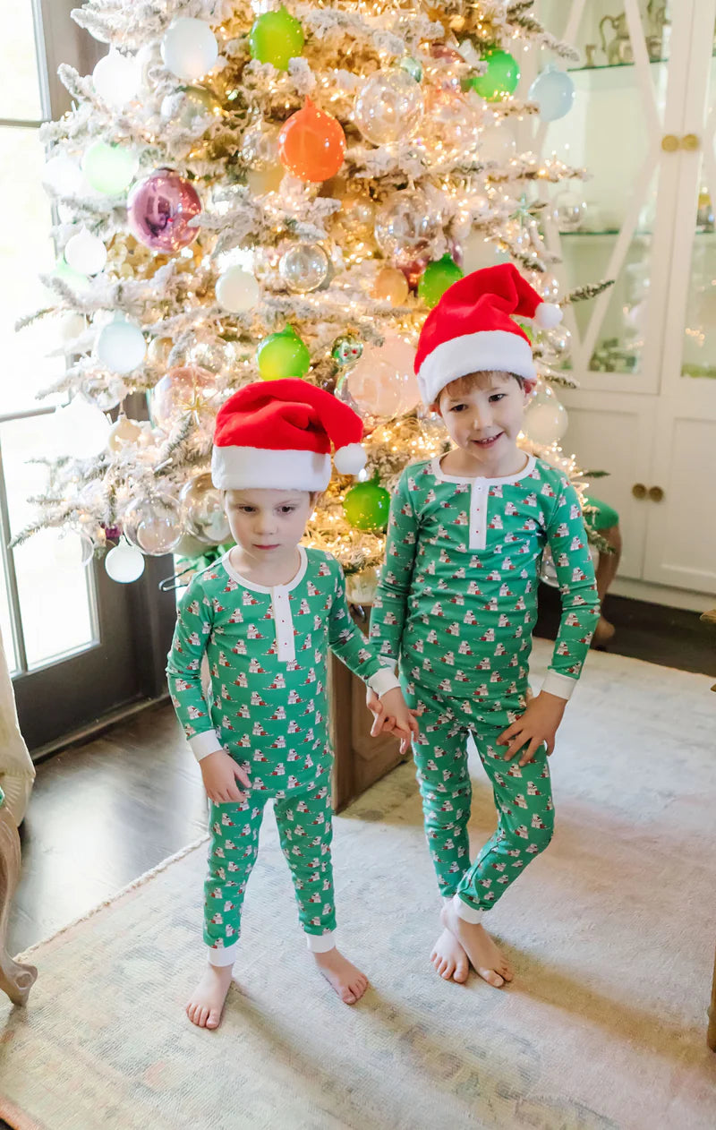 Lila & Hayes - Jack Pajama Set Santa's Helper