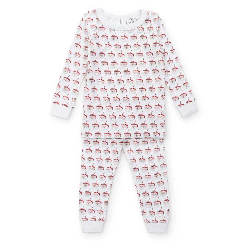 Lila & Hayes - Ava Pajama Set Hot Cocoa Santa