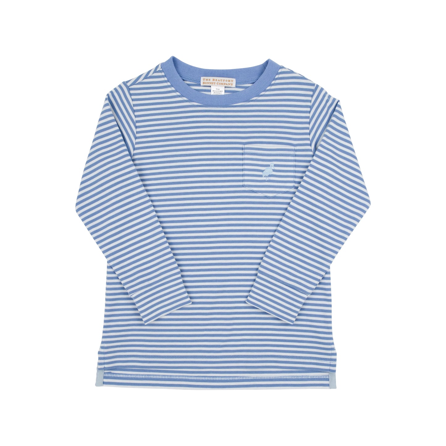 TBBC - Carter Crewneck LS Barbados Blue Stripe/Buckhead