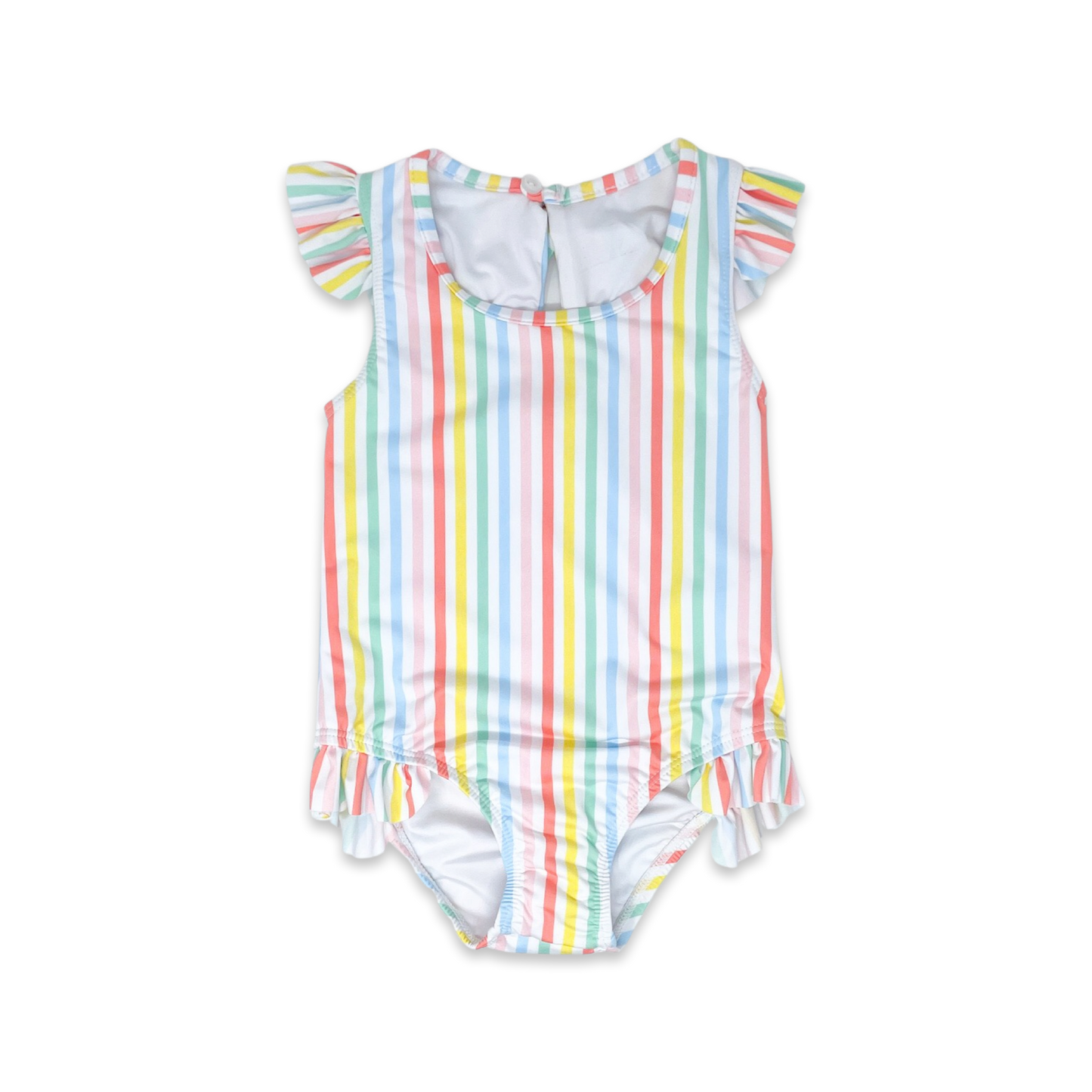 Lullaby Set - Lottie Swimsuit Rainbow Stripe