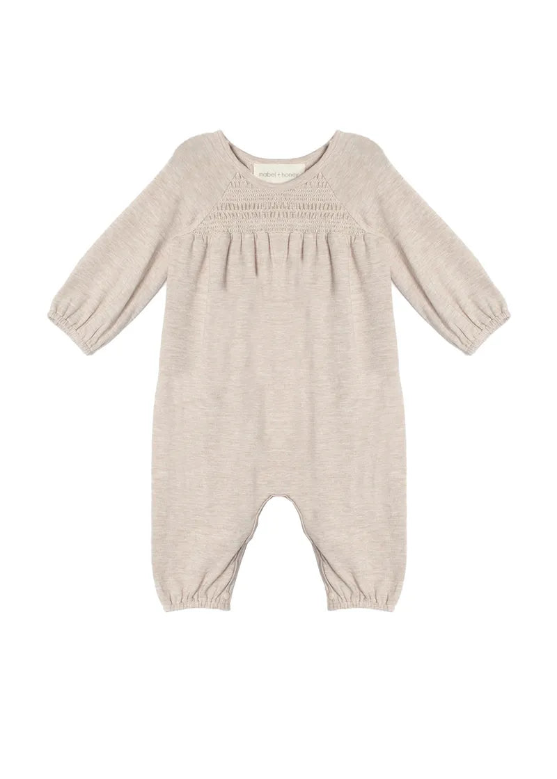 Mabel & Honey - Millie Tan Romper