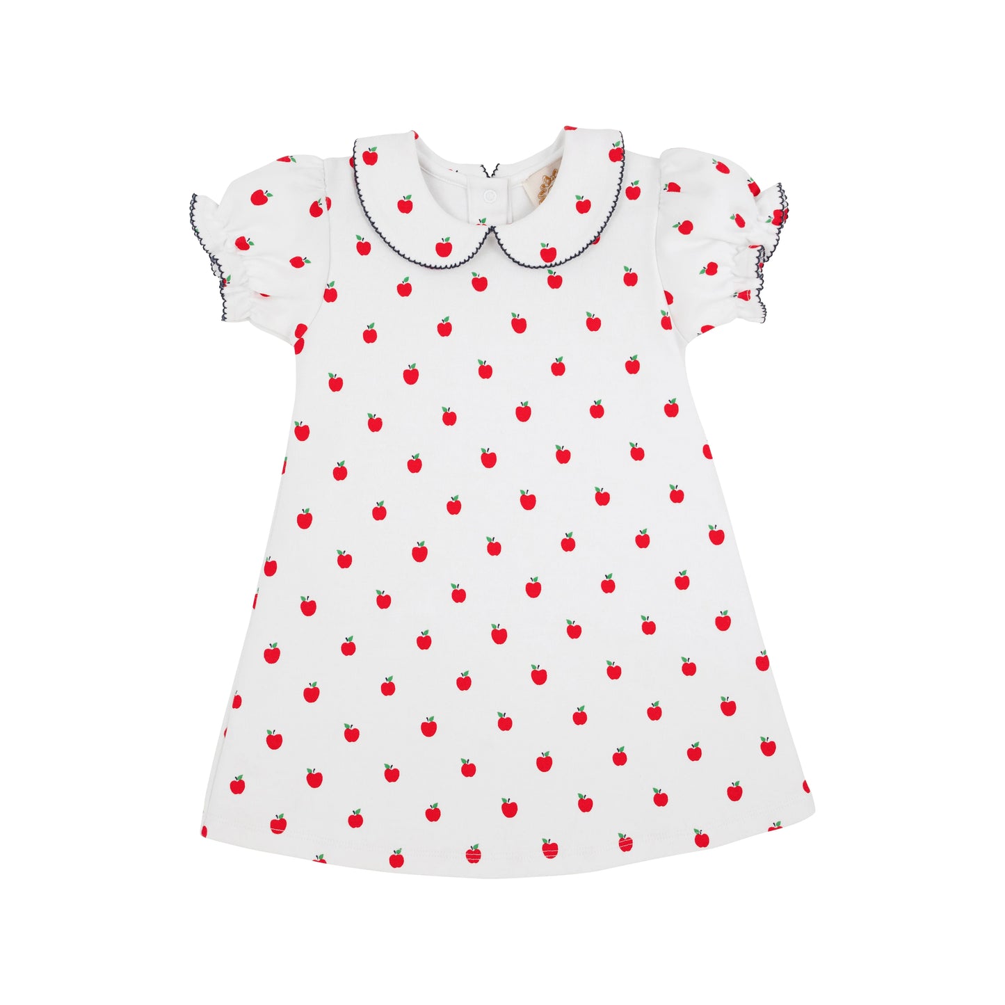 TBBC - Maude's Peter Pan Collar Dress Egerton Apples/Navy