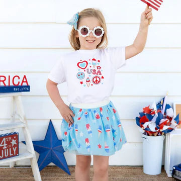 Sweet Wink - 4th of July Doodle T-Shirt