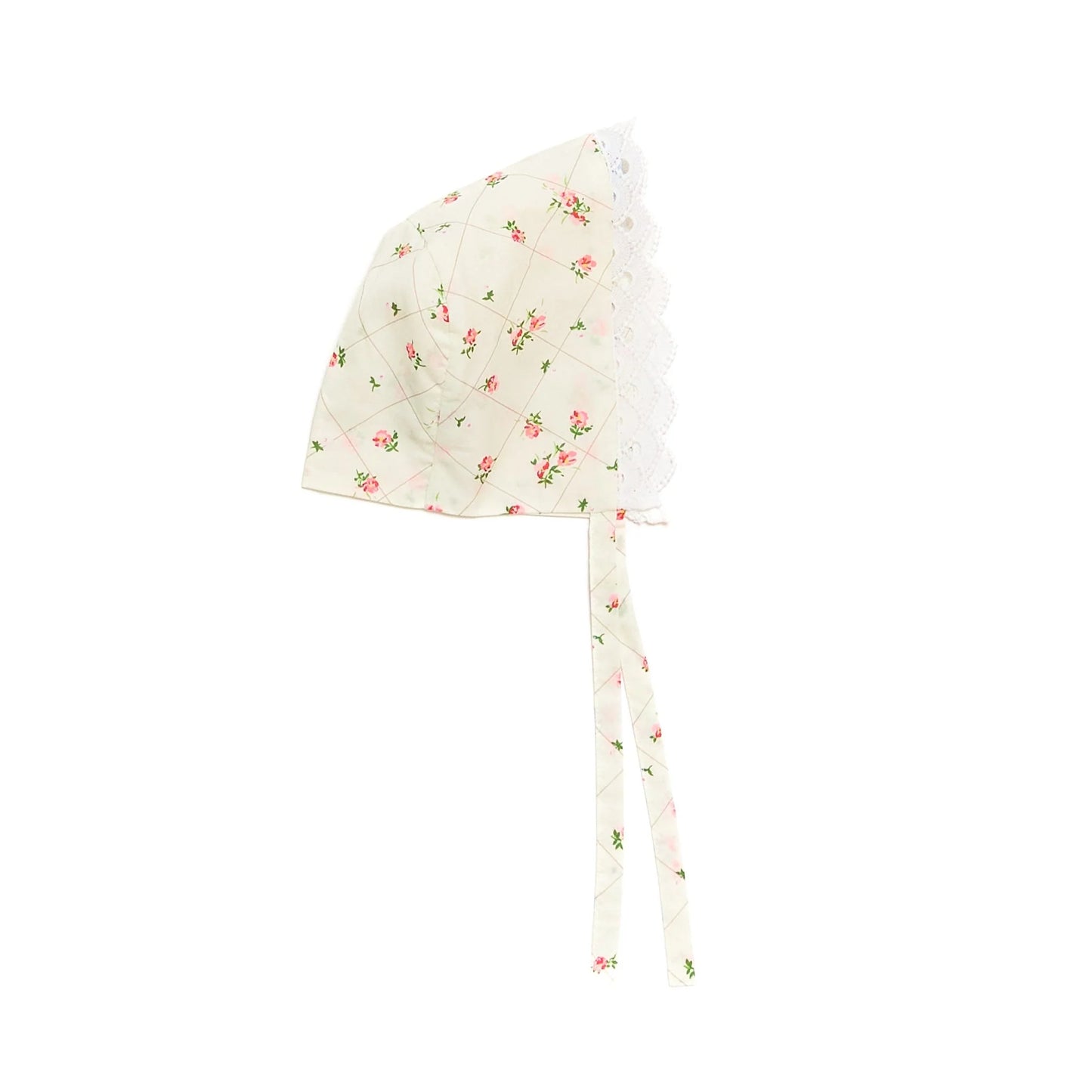 Nanducket - Scallop Bonnet Romantic Floral