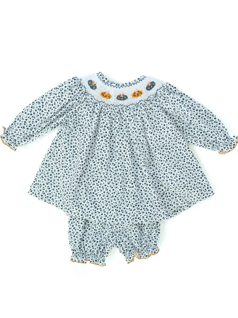 Ruth & Ralph - Annabelle Chinoiserie Pumpkin Bloomer Set