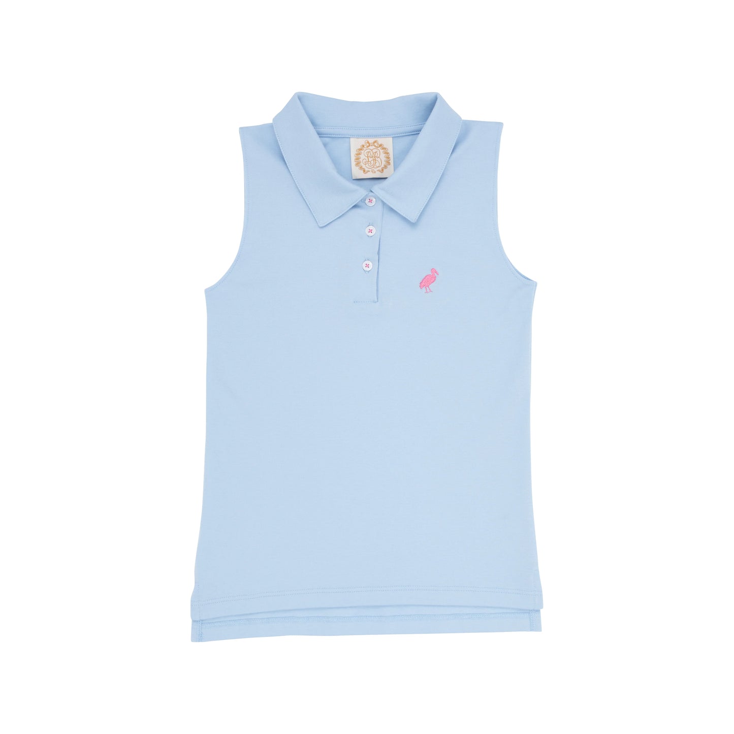 TBBC - Paige's Proper Polo Beale St Blue/Hampton Hot Pink