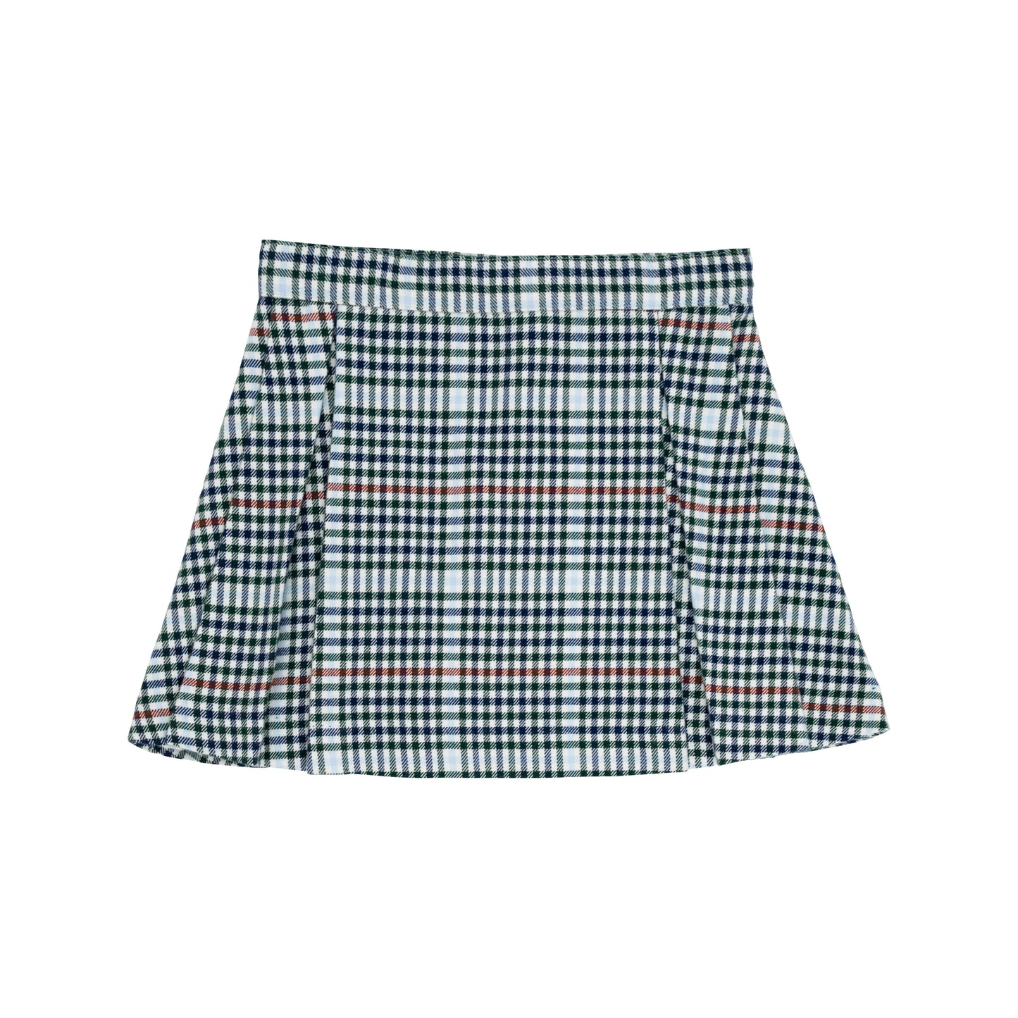 TBBC - Parson Pleated Skirt Highgate Houndstooth