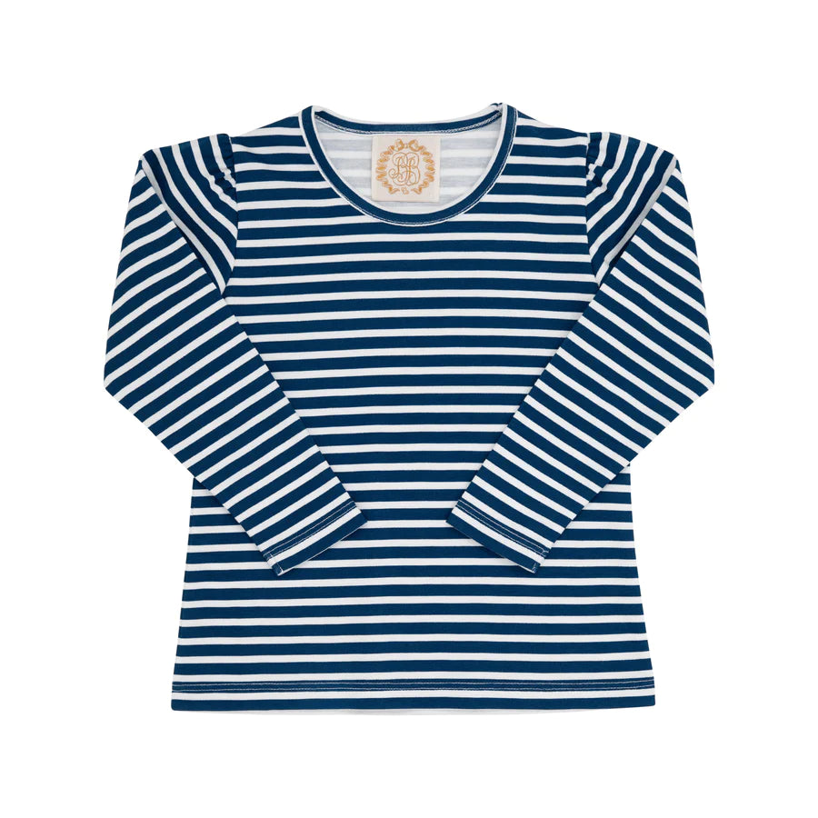 TBBC - Penny Play Shirt LS Nantucket Navy Stripe