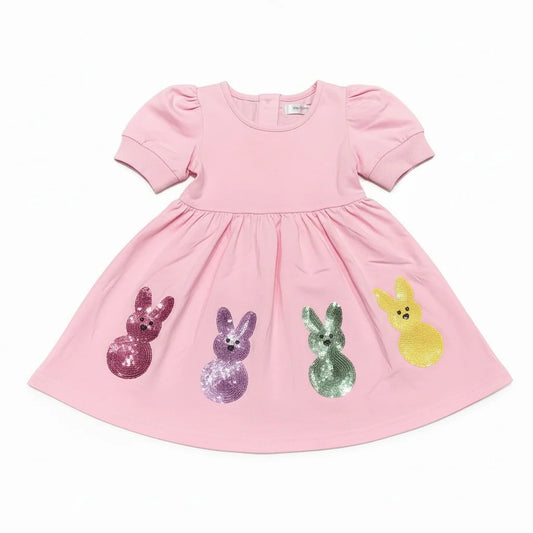 Lulu Bebe | Sequin Peeps Dress