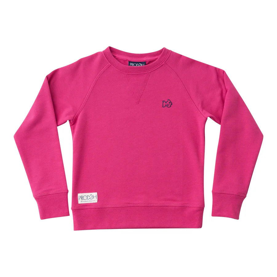 Prodoh - Crew Control Sweatshirt Raspberry Rose