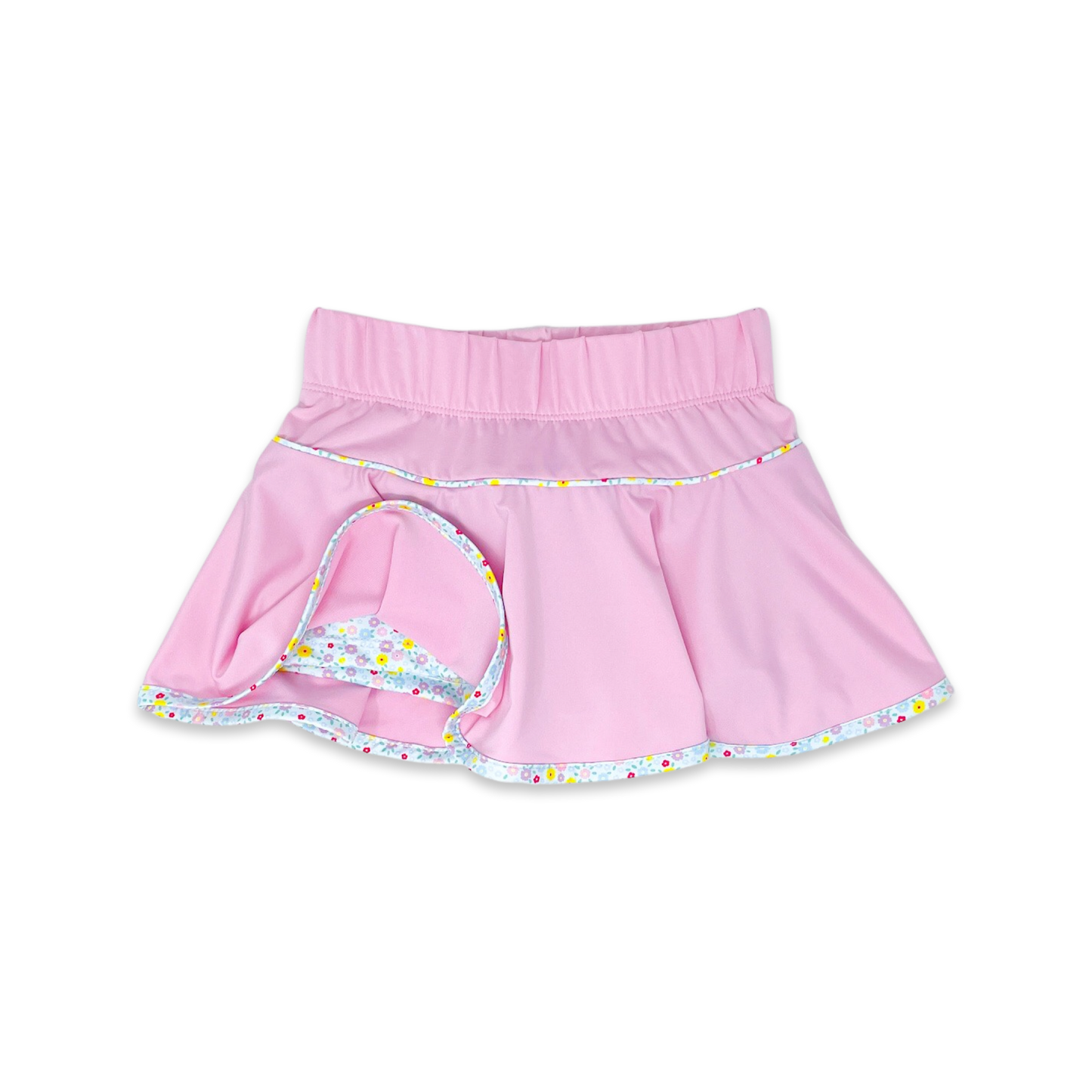 SET Athleisure - Quinn Skort Cotton Candy Pink/Itsy Bitsy Floral