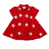 Belle Cher - Red & White Star Dress