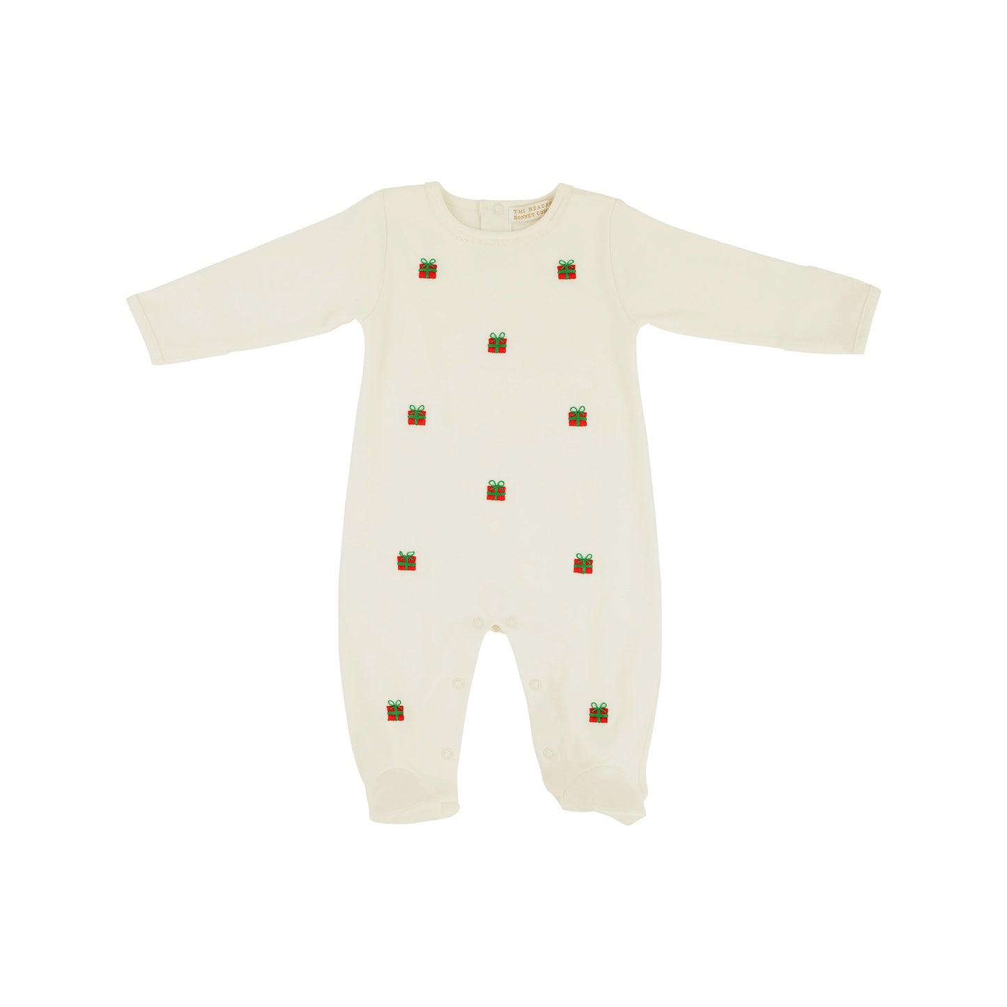 TBBC- Rock Me Romper Palmetto Pearl/Presents