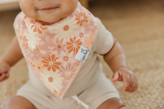 Copper Pearl - Rue Baby Bandana Bib Set