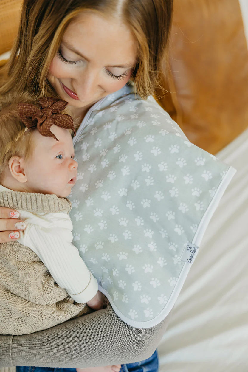 Copper Pearl - Rufus Burp Cloth Set